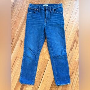 Madewell The High-Riser Slim Crop Boyjean Sz. 27